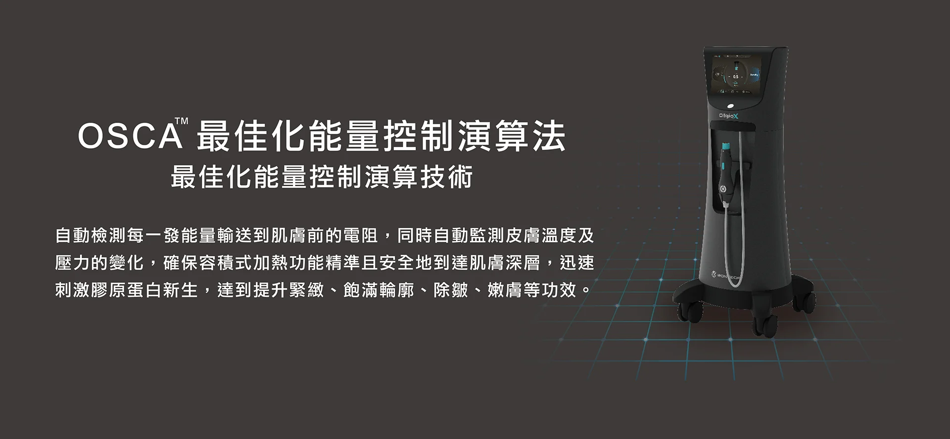 極光美學診所-Oligio X 超玩美電波-OSCA演算技術